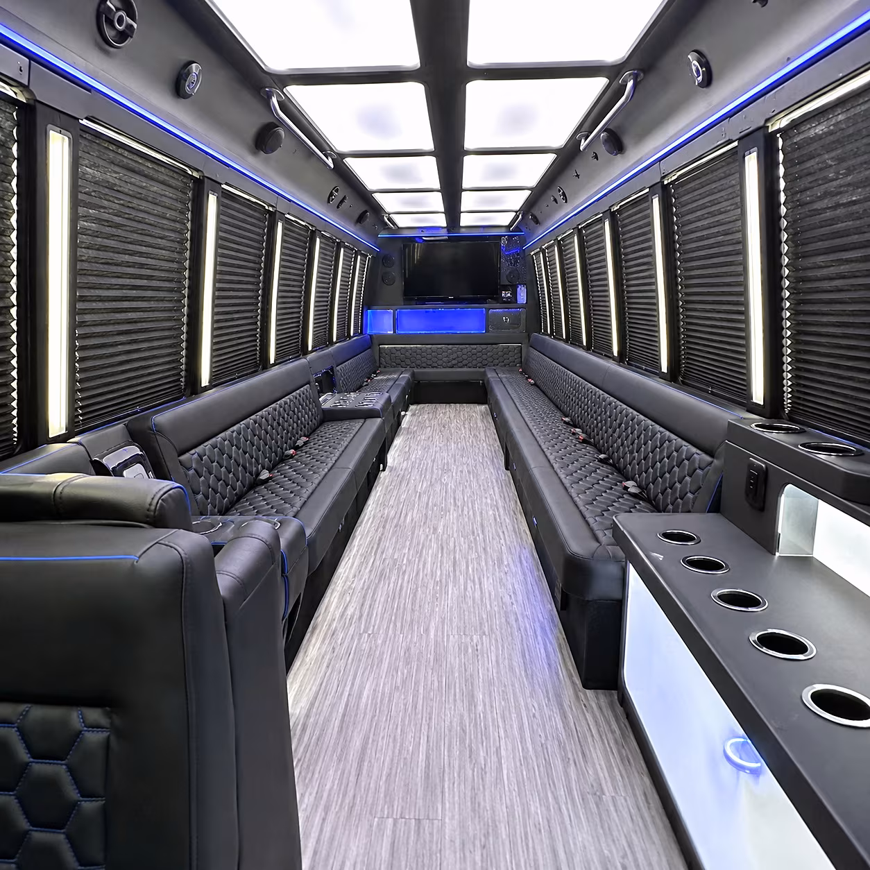 new haven party bus rentals inside